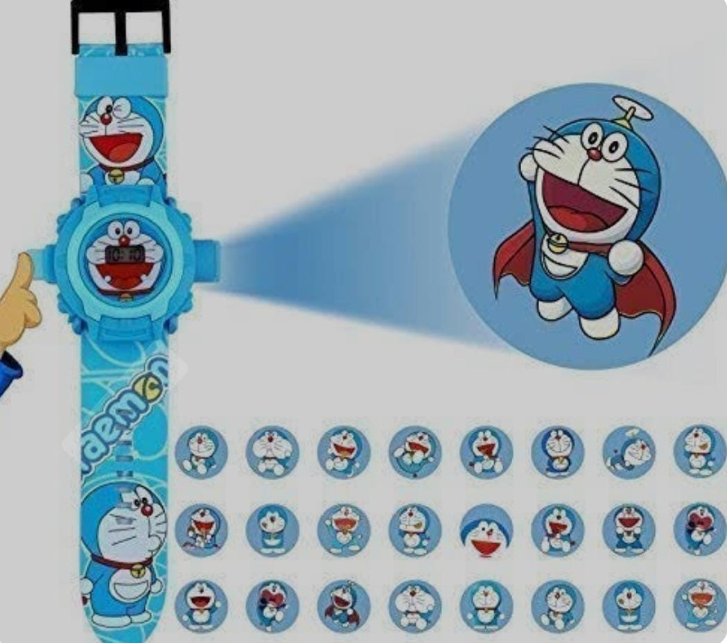 Cartoon projector watch for kid
