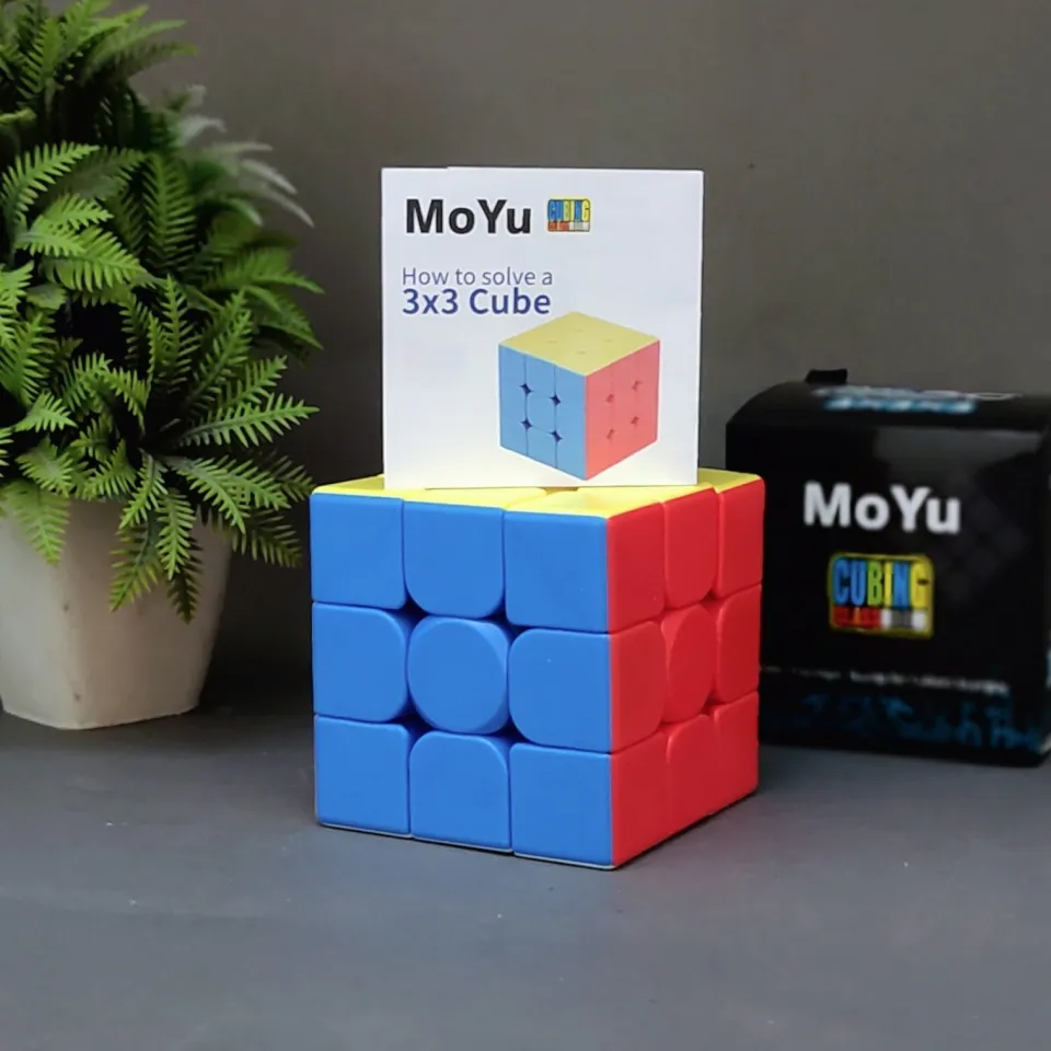 MoYu 3x3x3 Stickerless Puzzle Rubik's Cube
